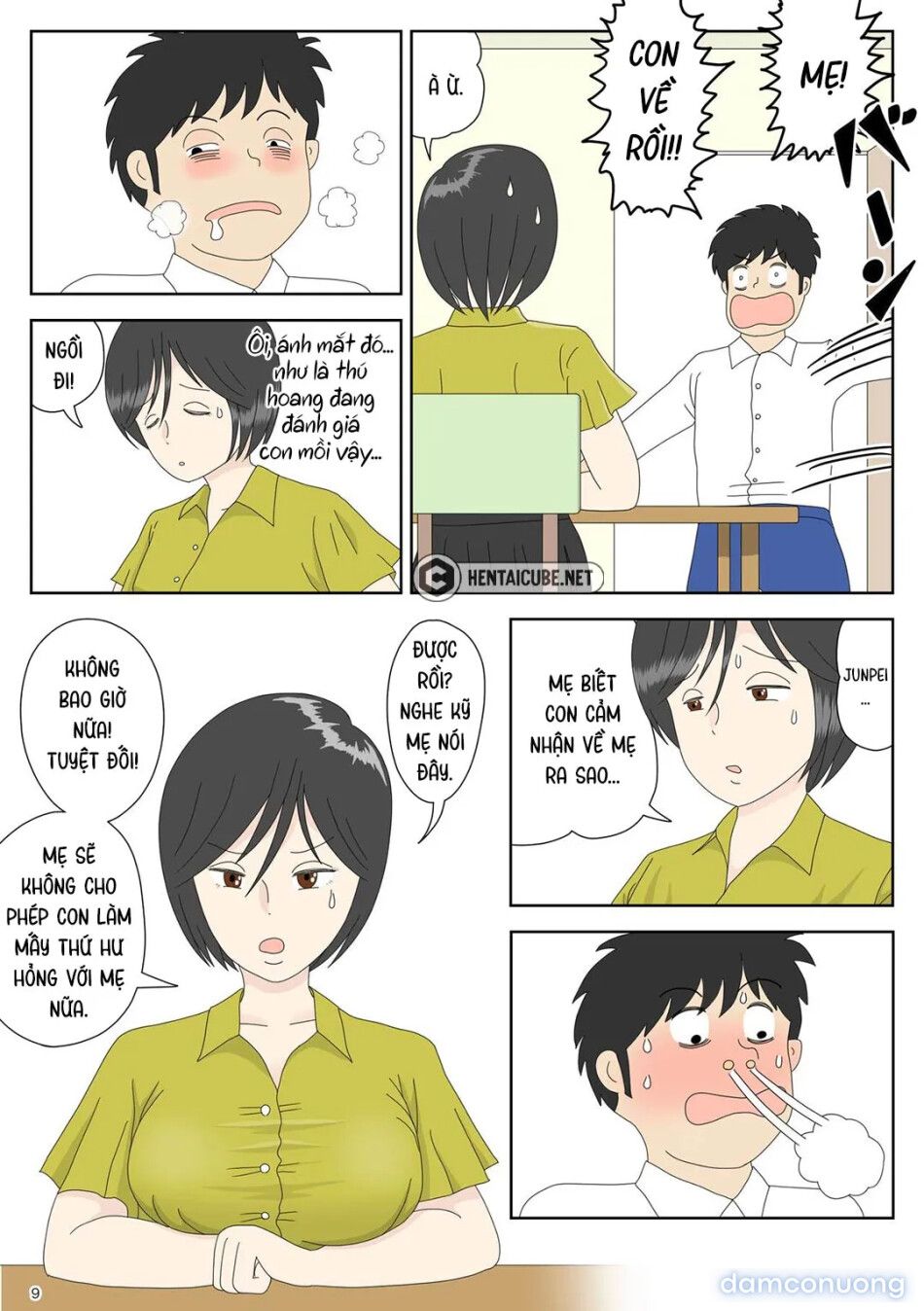 đọc truyện Bị Mẹ Phát Hiện Đang Rình Trộm Thủ Dâm [onaneta Kaa-san; Masturbating To Mom] Chương 3 ảnh 11 tại Thiên Thai Truyện