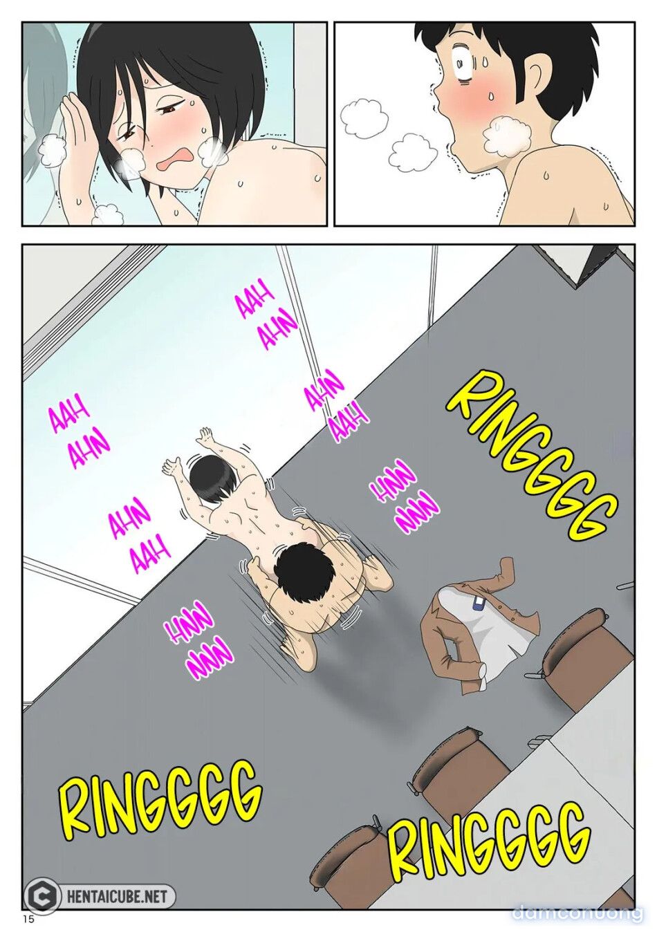 đọc truyện Bị Mẹ Phát Hiện Đang Rình Trộm Thủ Dâm [onaneta Kaa-san; Masturbating To Mom] Chương 4 ảnh 17 tại Thiên Thai Truyện