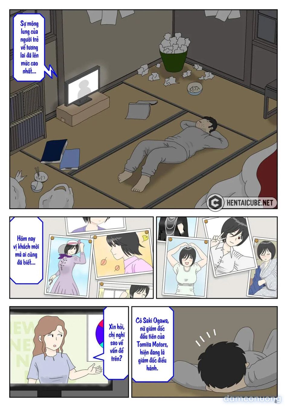 đọc truyện Bị Mẹ Phát Hiện Đang Rình Trộm Thủ Dâm [onaneta Kaa-san; Masturbating To Mom] Chương 5 ảnh 10 tại Thiên Thai Truyện