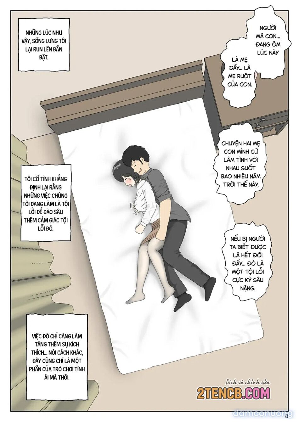 đọc truyện Bị Mẹ Phát Hiện Đang Rình Trộm Thủ Dâm [onaneta Kaa-san; Masturbating To Mom] Chương 7 ảnh 9 tại Thiên Thai Truyện