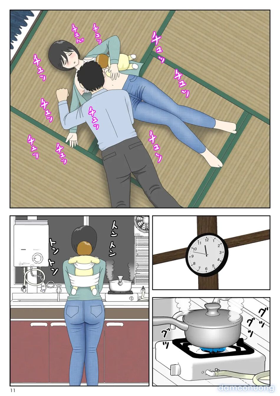 đọc truyện Bị Mẹ Phát Hiện Đang Rình Trộm Thủ Dâm [onaneta Kaa-san; Masturbating To Mom] Chương 8 ảnh 12 tại Thiên Thai Truyện