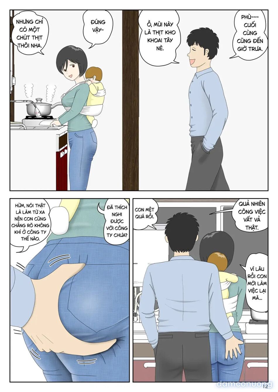 đọc truyện Bị Mẹ Phát Hiện Đang Rình Trộm Thủ Dâm [onaneta Kaa-san; Masturbating To Mom] Chương 8 ảnh 13 tại Thiên Thai Truyện