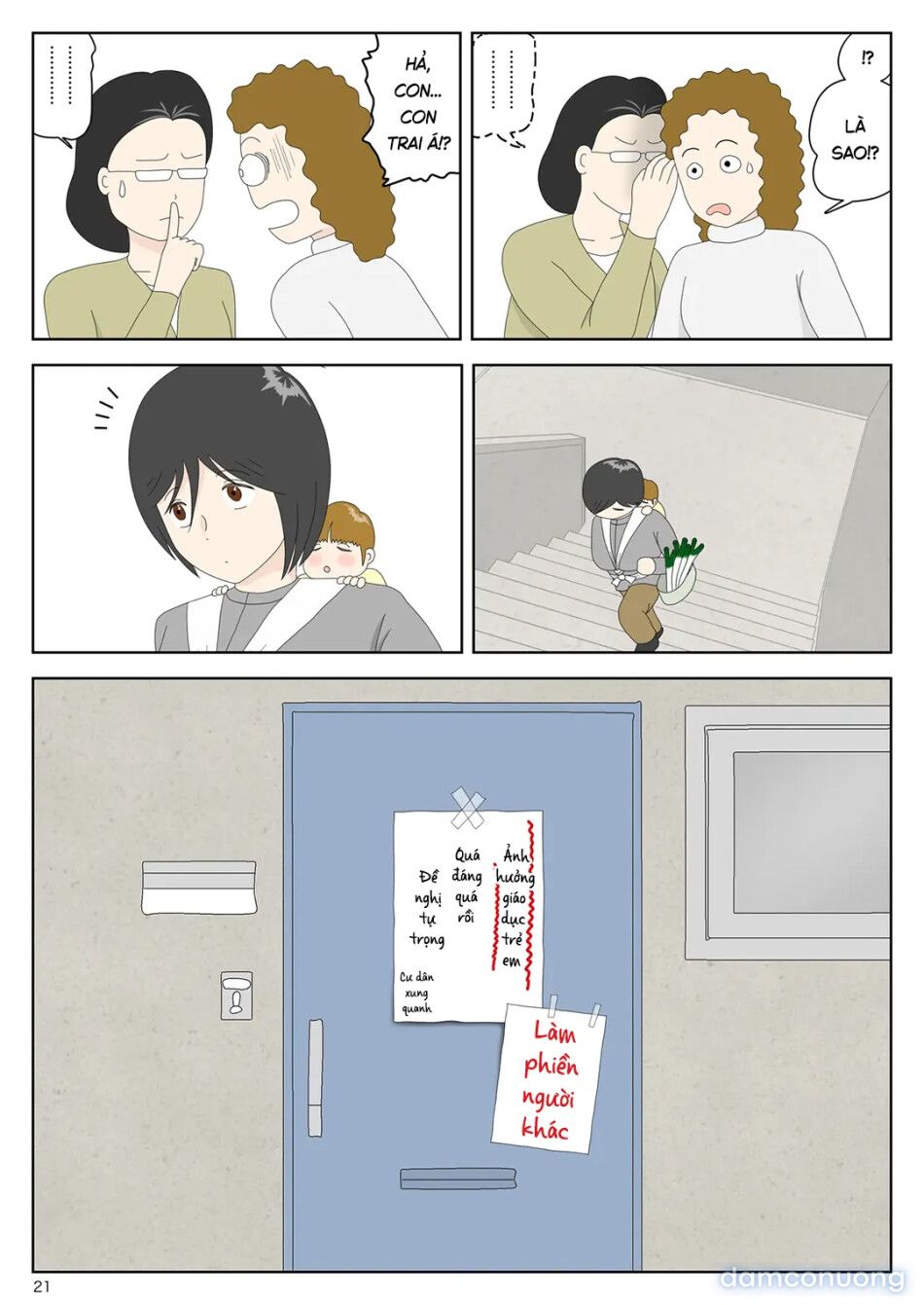 đọc truyện Bị Mẹ Phát Hiện Đang Rình Trộm Thủ Dâm [onaneta Kaa-san; Masturbating To Mom] Chương 8 ảnh 22 tại Thiên Thai Truyện