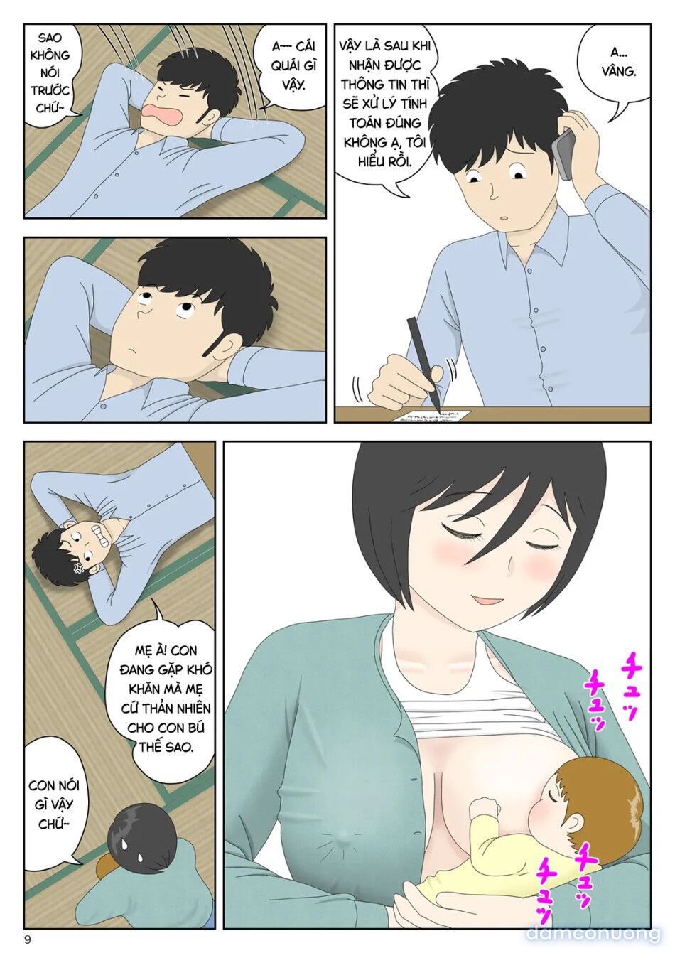đọc truyện Bị Mẹ Phát Hiện Đang Rình Trộm Thủ Dâm [onaneta Kaa-san; Masturbating To Mom] Chương 8 ảnh 10 tại Thiên Thai Truyện