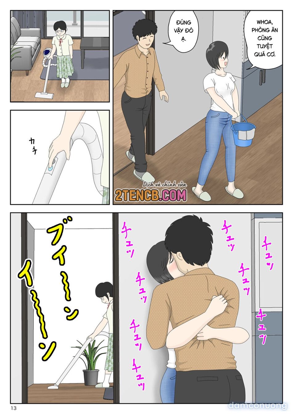 đọc truyện Bị Mẹ Phát Hiện Đang Rình Trộm Thủ Dâm [onaneta Kaa-san; Masturbating To Mom] Chương 9 ảnh 14 tại Thiên Thai Truyện