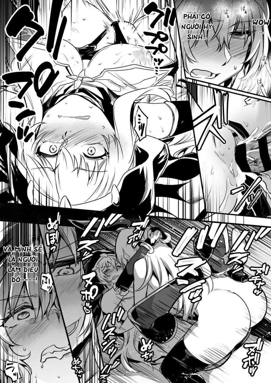 Bị Thống Trị Bởi Ham Muốn Tình Dục Bokensha-chan Nổi Điên Và Tấn Công Vào Tay Chị Gái Oneshot page 8 - Giả Dược