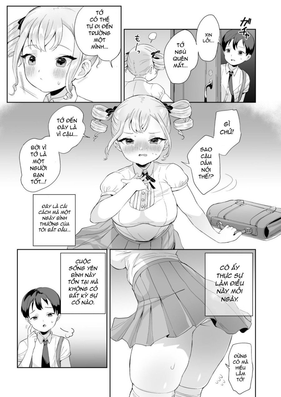 Biến Cô Bạn Thuở Nhỏ Ngây Thơ Thành Bồn Chứa Tinh Của Riêng Tôi Oneshot page 3 - Giả Dược