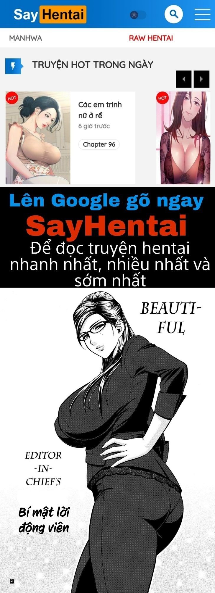 đọc truyện Bijin Henshuu-chou No Himitsu 2 Chương 4 ảnh 1 tại Thiên Thai Truyện