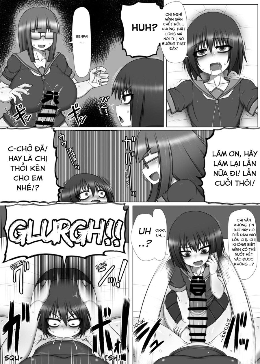 Bitch Ikka No Imouto Ga Futanari Kouhai No Fudeoroshi Shitara Shinikaketa Hanashi. Oneshot page 12 - Giả Dược