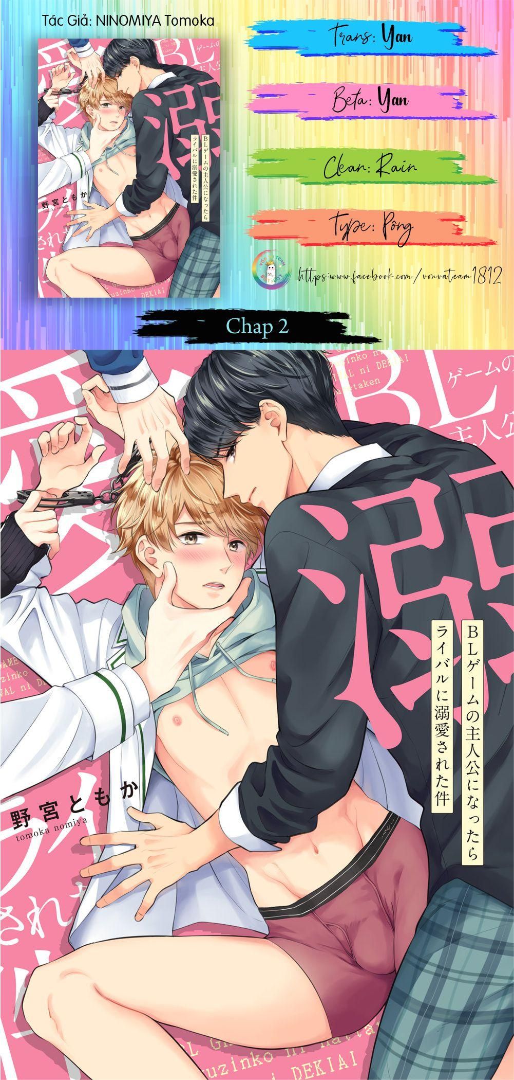 đọc truyện Bl Game No Shujinkou Ni Nattara Rival Ni Dekiai Sareta Ken Chương 2 ảnh 1 tại Giả Dược