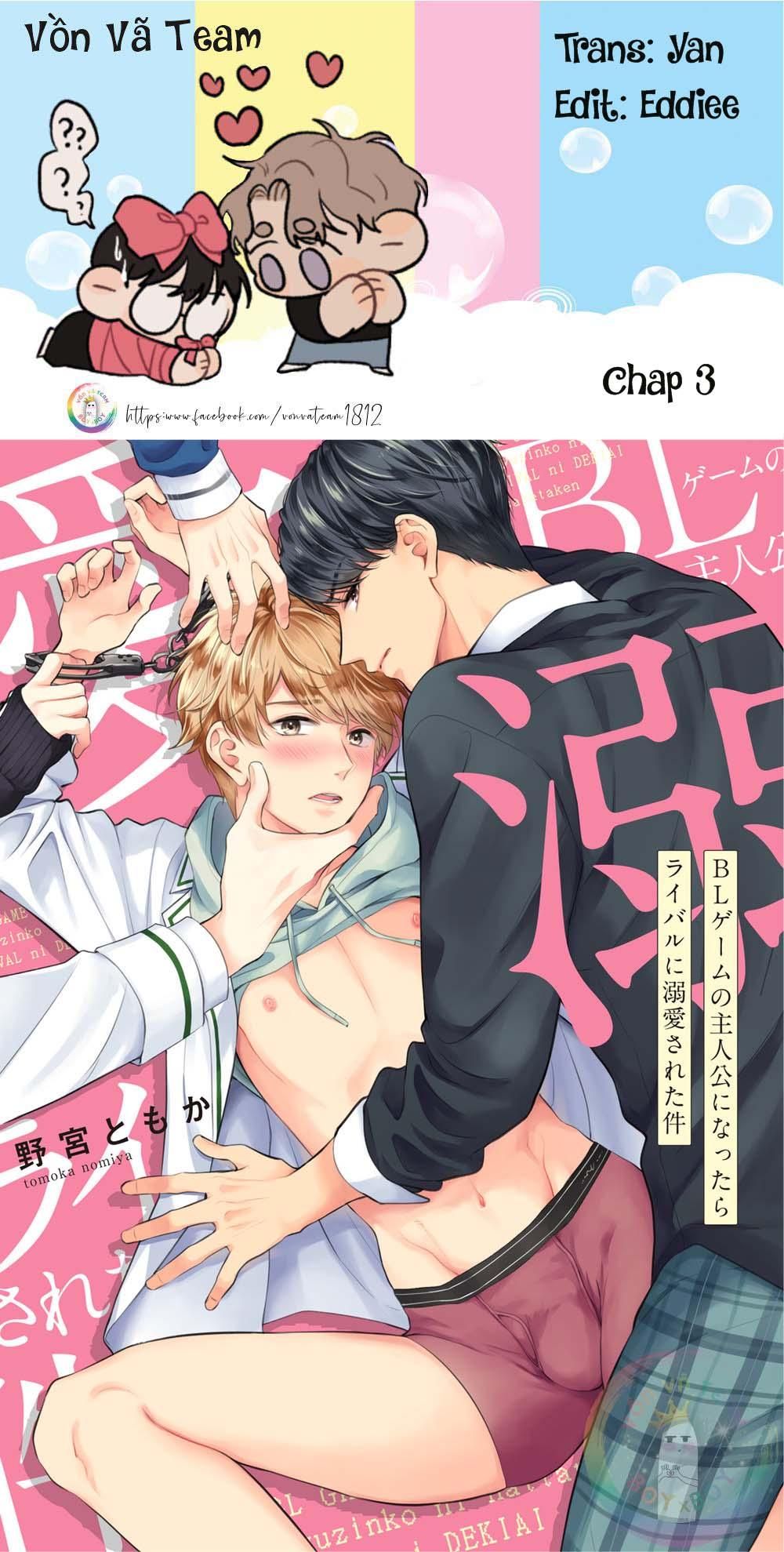 đọc truyện Bl Game No Shujinkou Ni Nattara Rival Ni Dekiai Sareta Ken Chương 3 ảnh 1 tại Giả Dược
