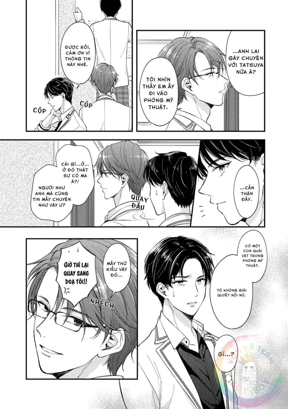 đọc truyện Bl Game No Shujinkou Ni Nattara Rival Ni Dekiai Sareta Ken Chương 3 ảnh 12 tại Giả Dược