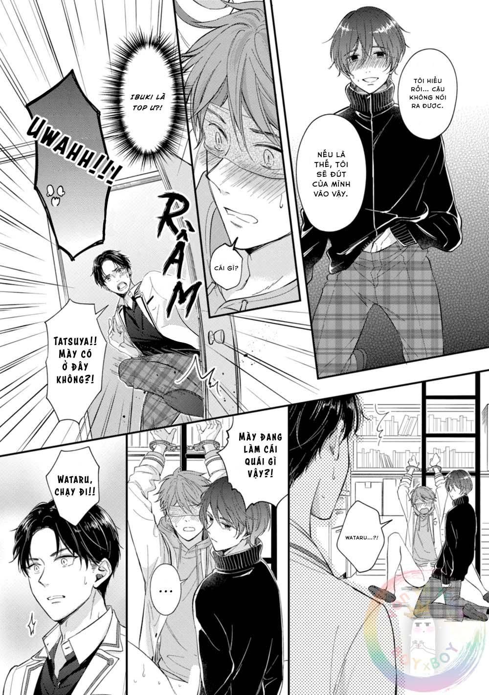 đọc truyện Bl Game No Shujinkou Ni Nattara Rival Ni Dekiai Sareta Ken Chương 3 ảnh 17 tại Giả Dược