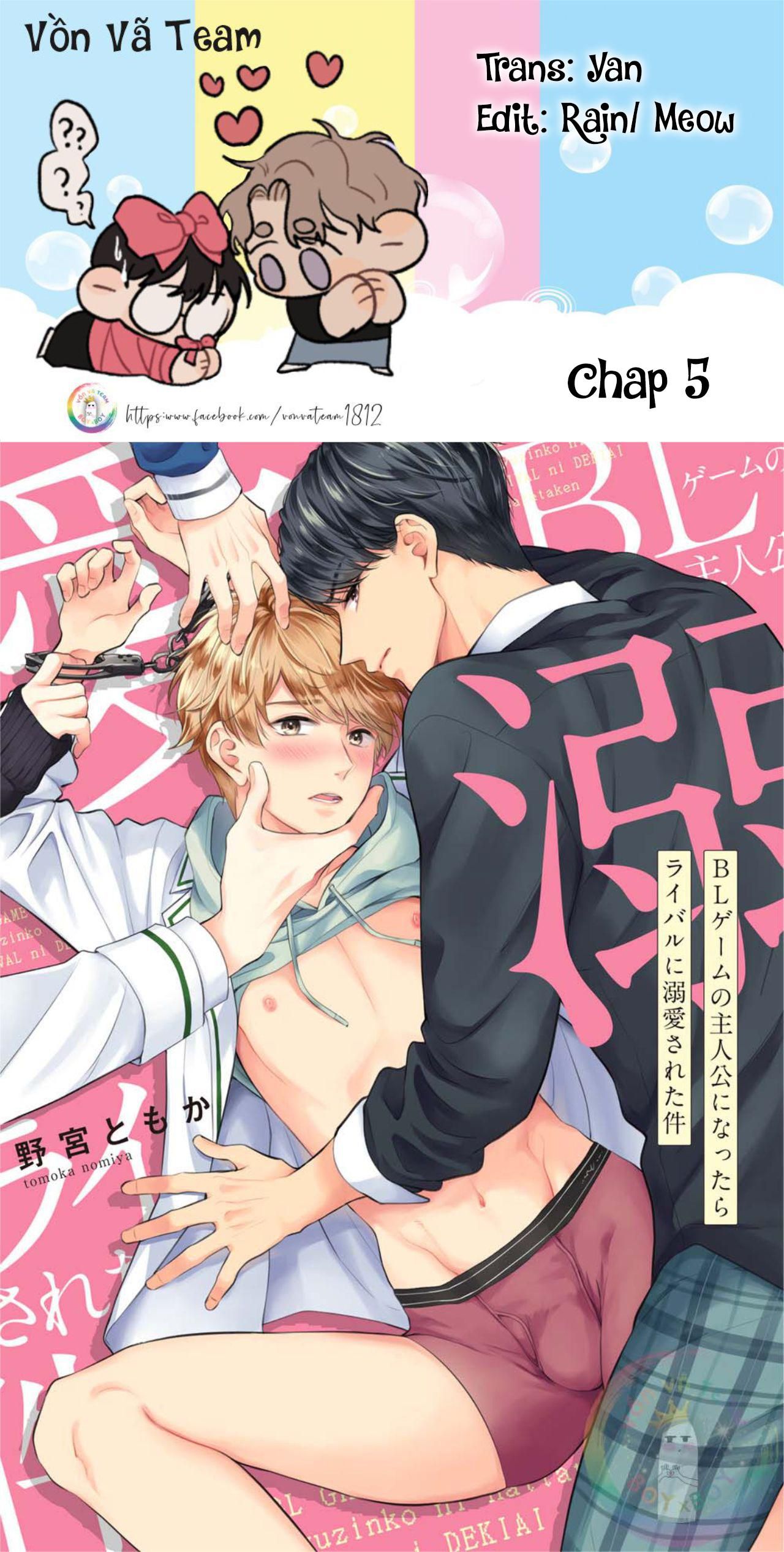 đọc truyện Bl Game No Shujinkou Ni Nattara Rival Ni Dekiai Sareta Ken Chương 5 ảnh 1 tại Giả Dược