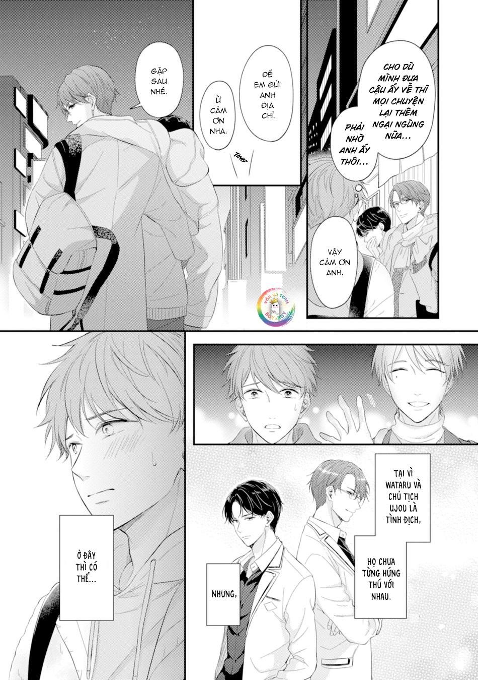 đọc truyện Bl Game No Shujinkou Ni Nattara Rival Ni Dekiai Sareta Ken Chương 6 ảnh 23 tại Giả Dược