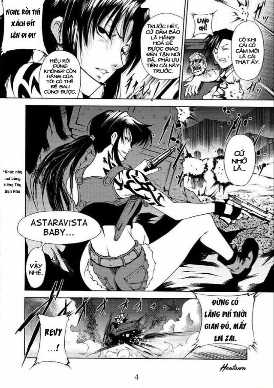 Black Beretta (black Lagoon) Oneshot page 4 - Giả Dược