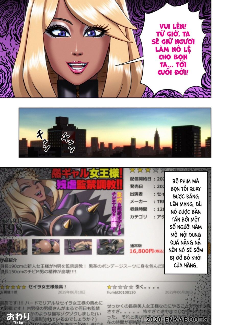 Black Gyaru Bondage Oneshot page 35 - Giả Dược