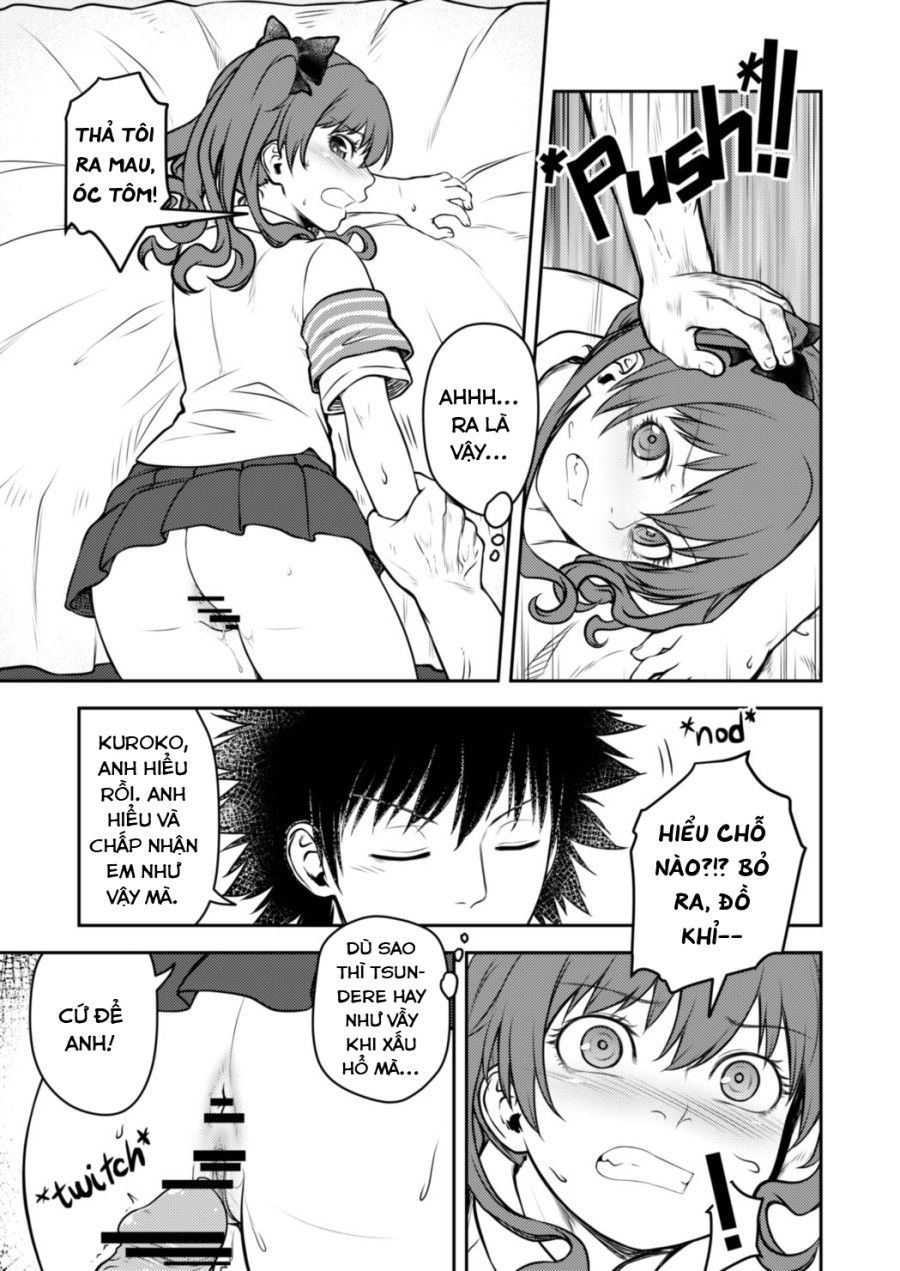 Black Thoughts (toaru Kagaku No Railgun) Oneshot page 19 - Giả Dược