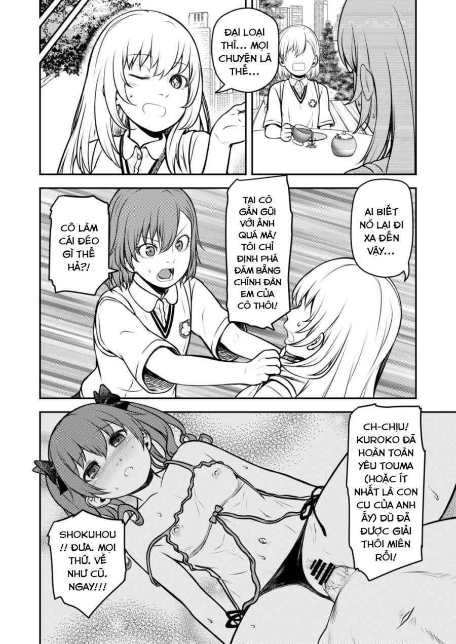 Black Thoughts (toaru Kagaku No Railgun) Oneshot page 24 - Giả Dược