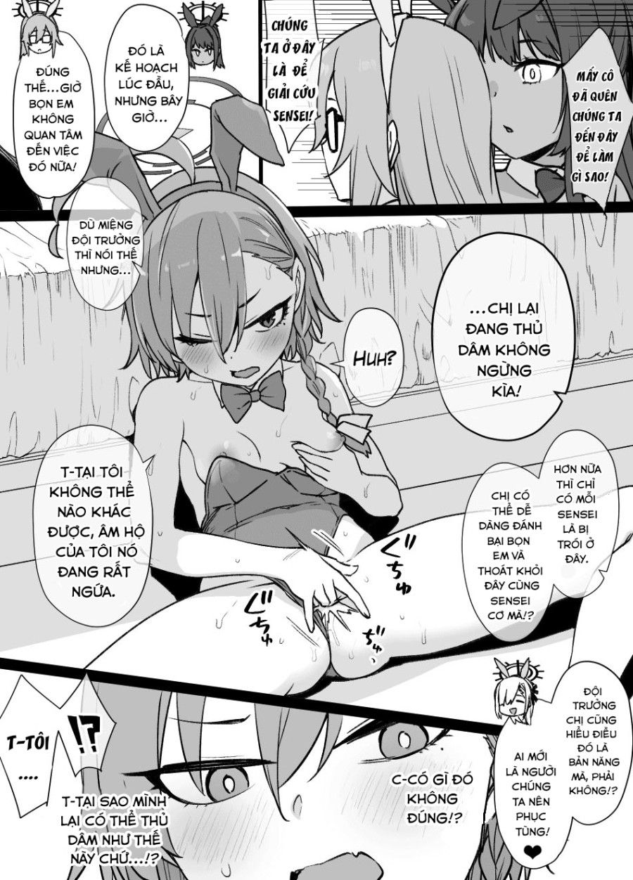 đọc truyện Blue Archive:brainwashing Bunny Slave Oneshot ảnh 19 tại Thiên Thai Truyện