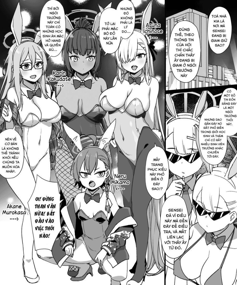 đọc truyện Blue Archive:brainwashing Bunny Slave Oneshot ảnh 5 tại Thiên Thai Truyện