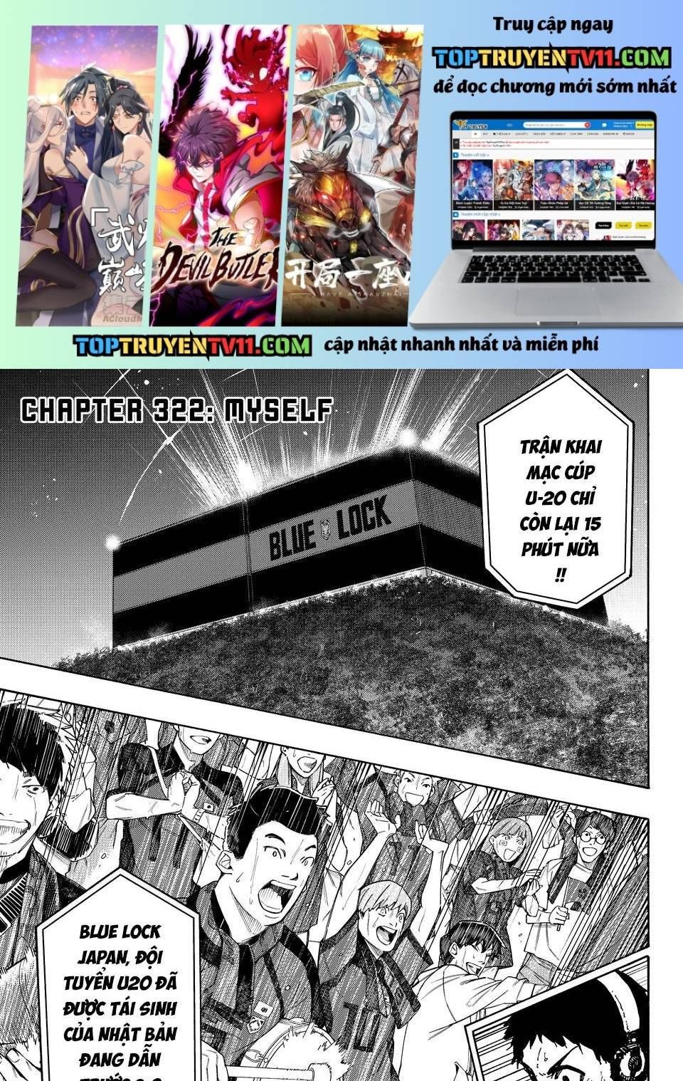 đọc truyện Blue Lock Chương 322 ảnh 3 tại Thiên Thai Truyện