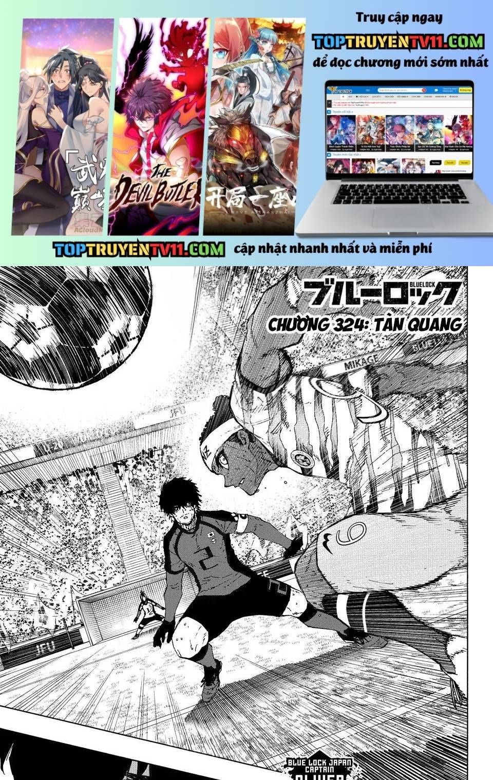 đọc truyện Blue Lock Chương 324 ảnh 3 tại Thiên Thai Truyện