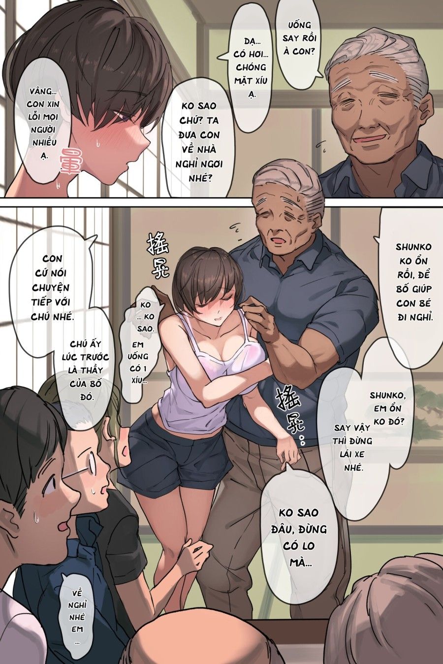 Bố Chồng Và Nàng Dâu. Chương 1 page 8 - Giả Dược
