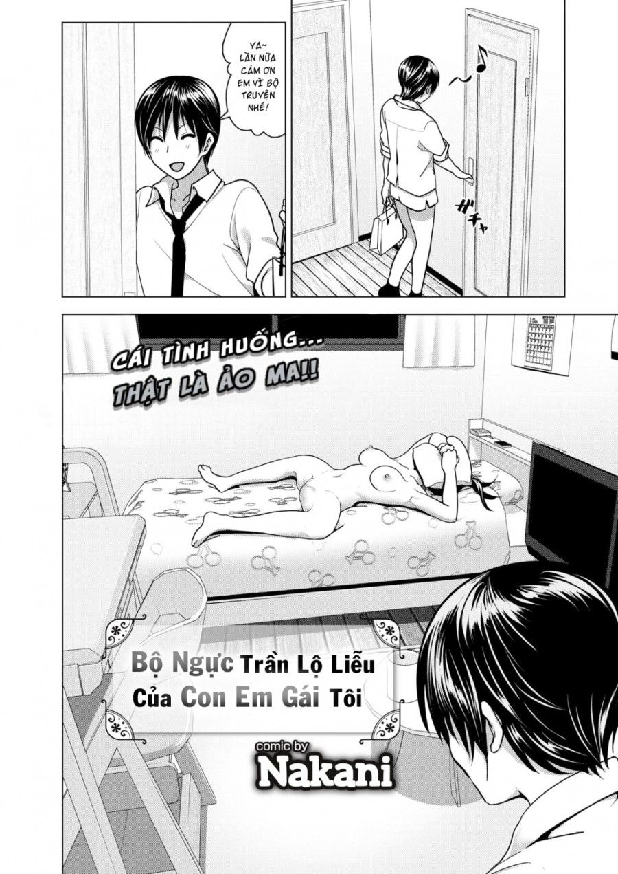 Bộ Ngực Trần Lộ Liễu Của Con Em Gái Tôi Oneshot page 4 - Giả Dược