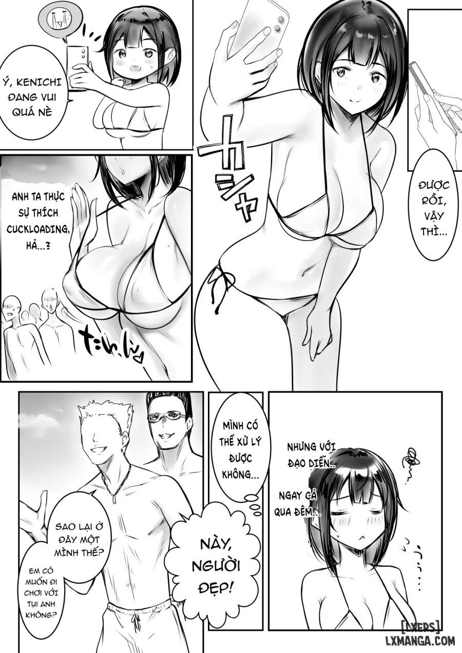 Boku Dake Ni Amaesasete Kureru Kyonyuu Jk Tsuma O Hoka No Otoko Ni Dakasete Mita (8-end) Chương 10 page 9 - Giả Dược