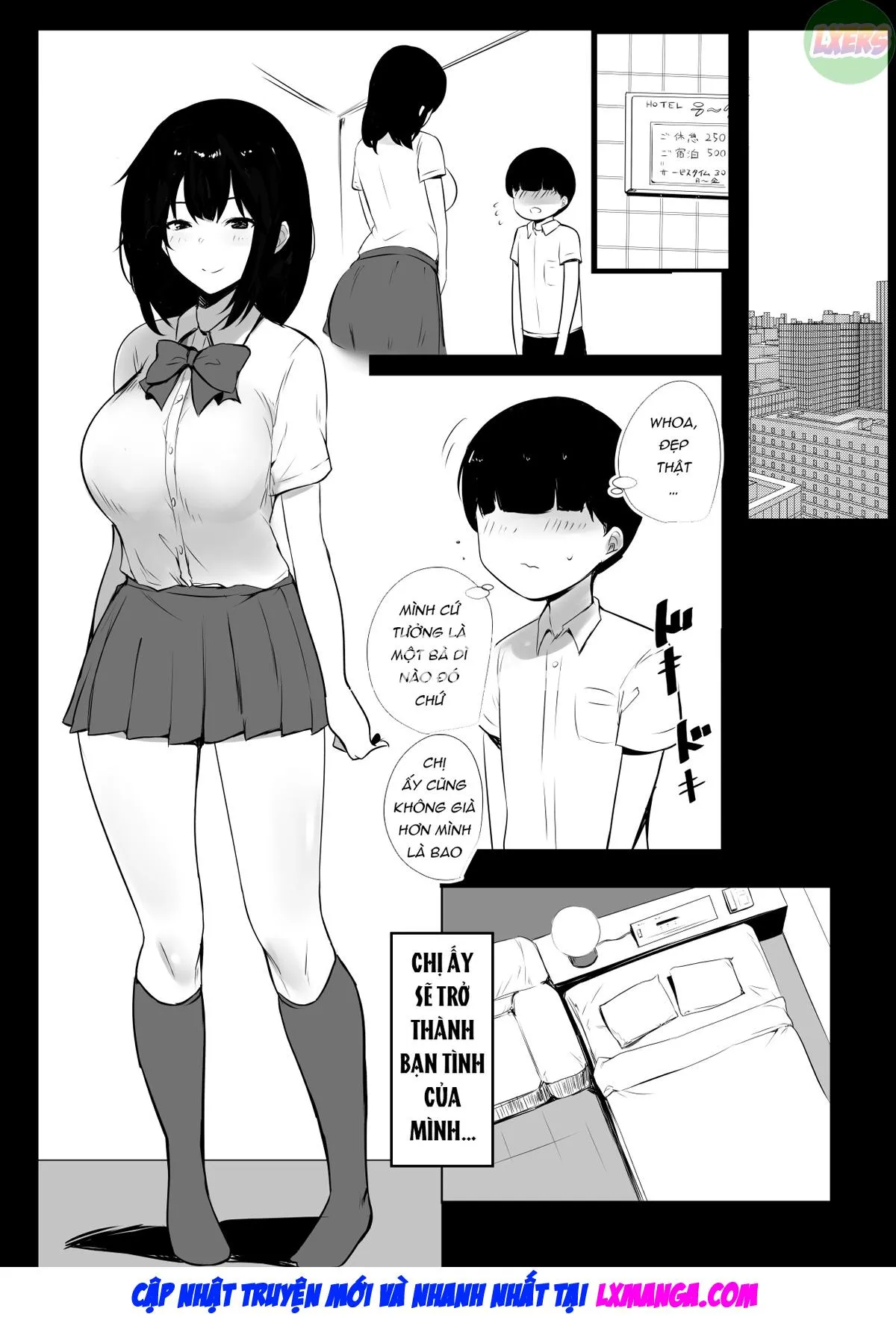 Boku dake ni Amaesasete Kureru Kyonyuu JK Tsuma o Hoka no Otoko ni Dakasete Mita - Chương 3