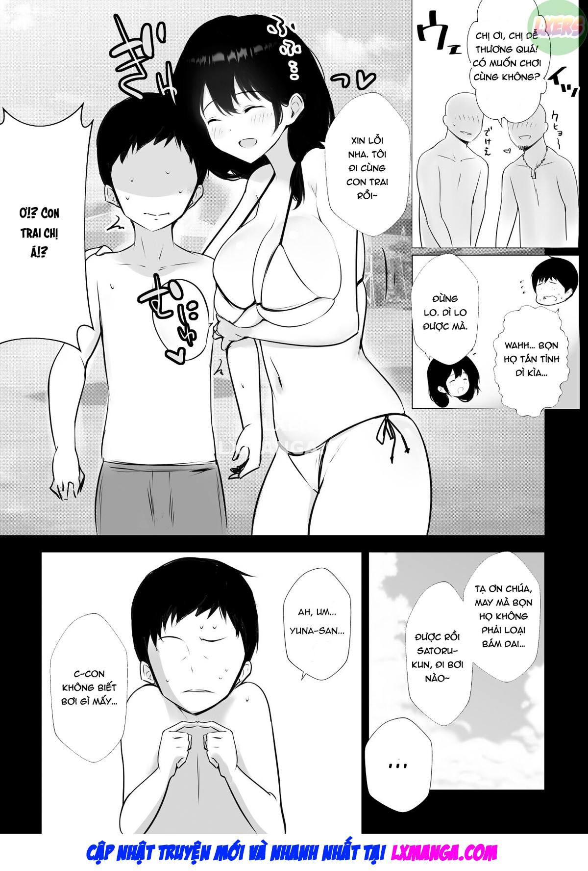 đọc truyện Boku Ga Saki Ni Suki Datta Gibo Ga Yarichin No Charao-tachi Ni Tanetsuke Sareru Natsu Chương 1 ảnh 7 tại Giả Dược
