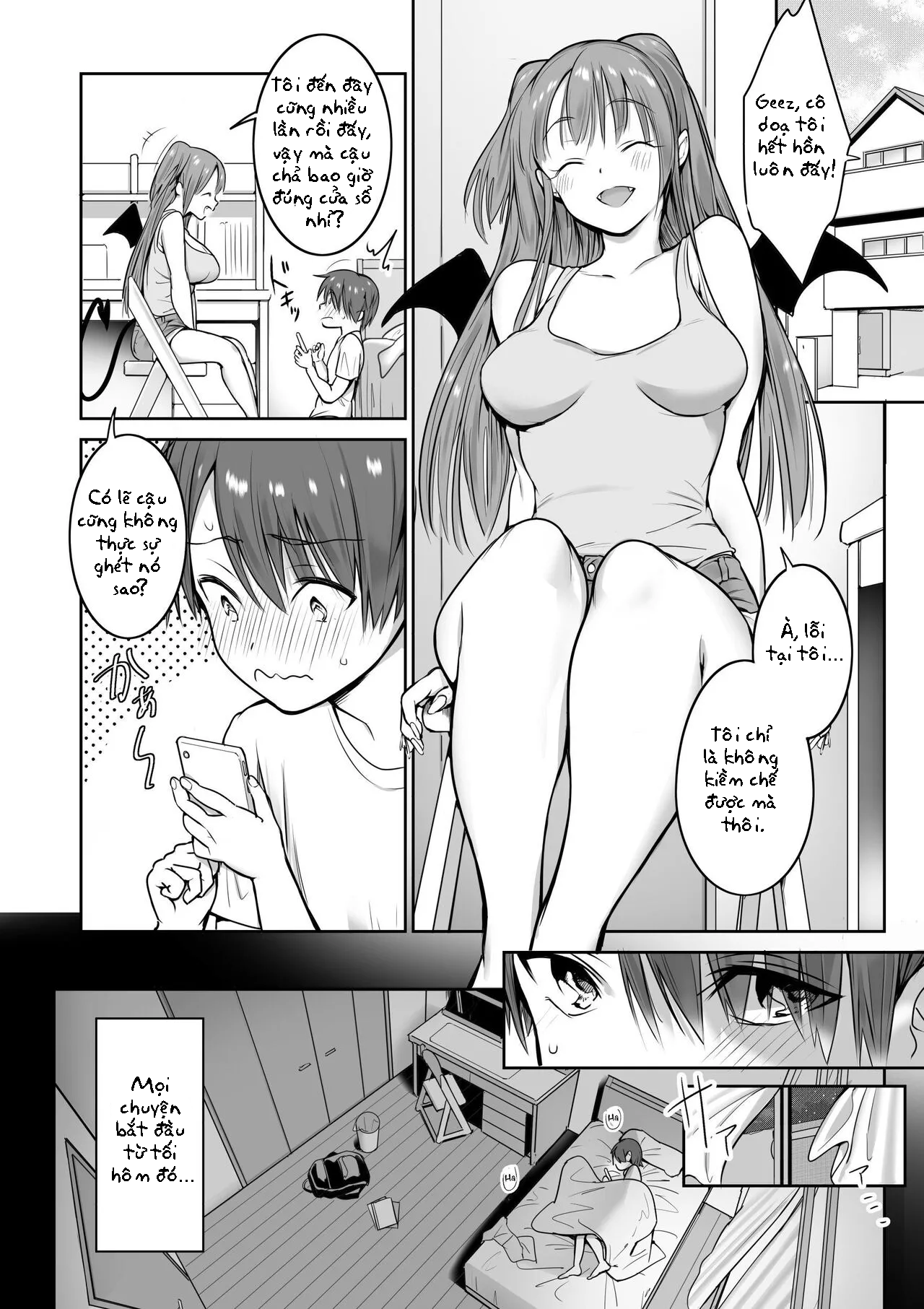 đọc truyện Boku No Ie Ni Wa Succubus Ga Kuru Chương 0 ảnh 3 tại Giả Dược
