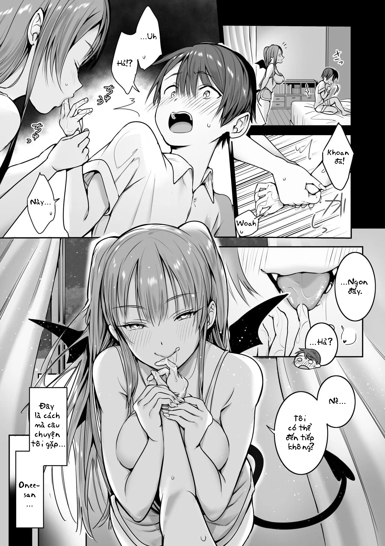đọc truyện Boku No Ie Ni Wa Succubus Ga Kuru Chương 0 ảnh 6 tại Giả Dược