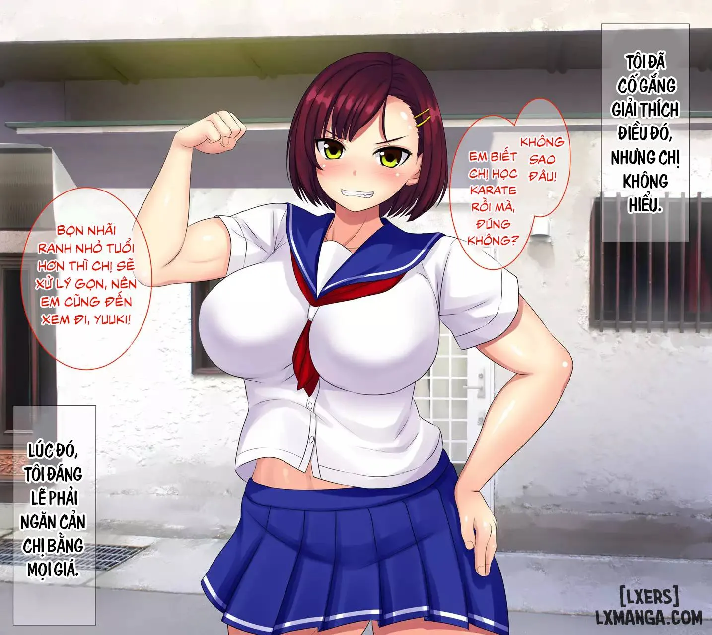Boku no Tame ni Ijimekko ni Tachimukatta Ane ga Ima Me no Mae de Nakisakendemasu - Chương 1