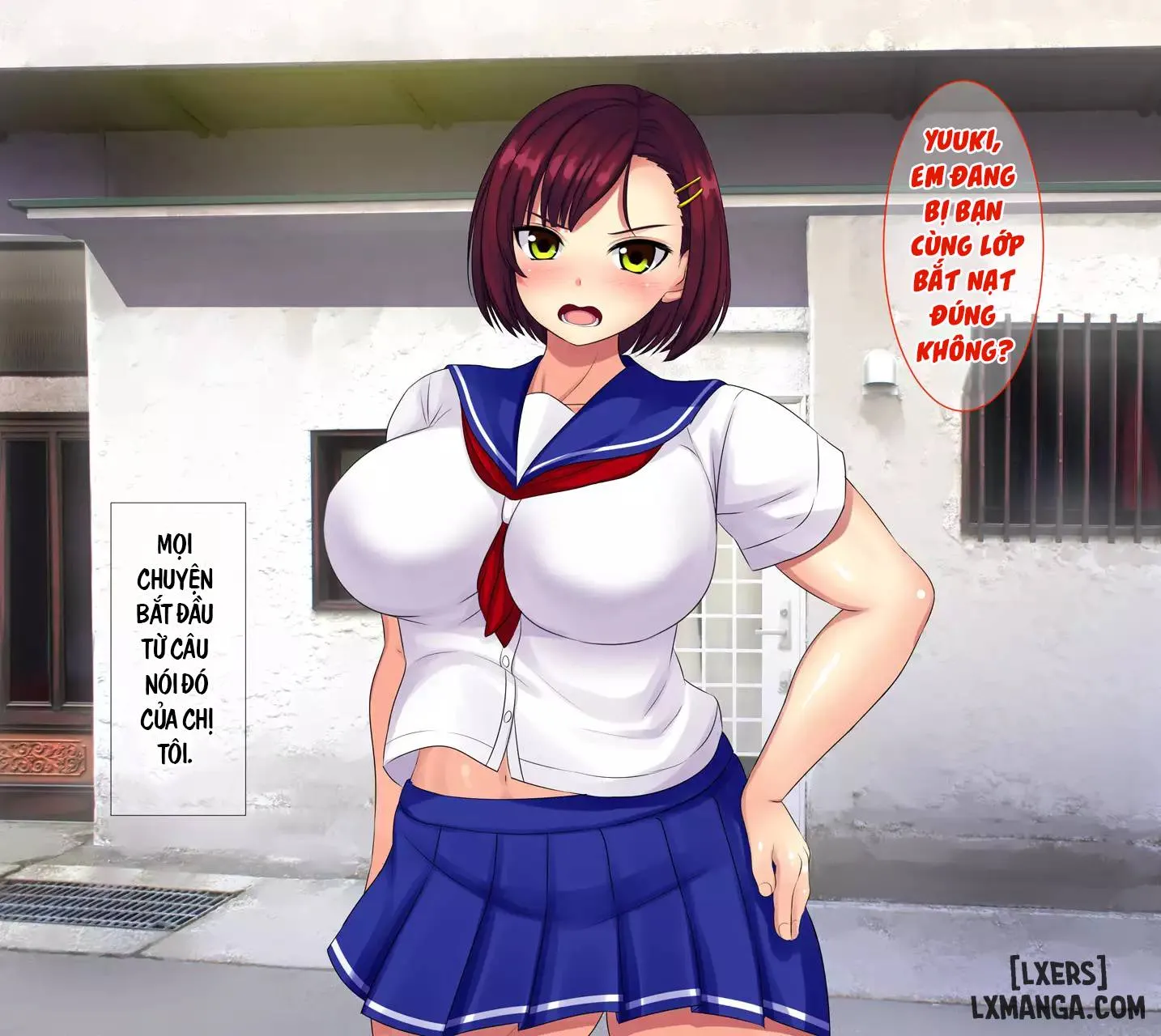 Boku no Tame ni Ijimekko ni Tachimukatta Ane ga Ima Me no Mae de Nakisakendemasu - Chương 1