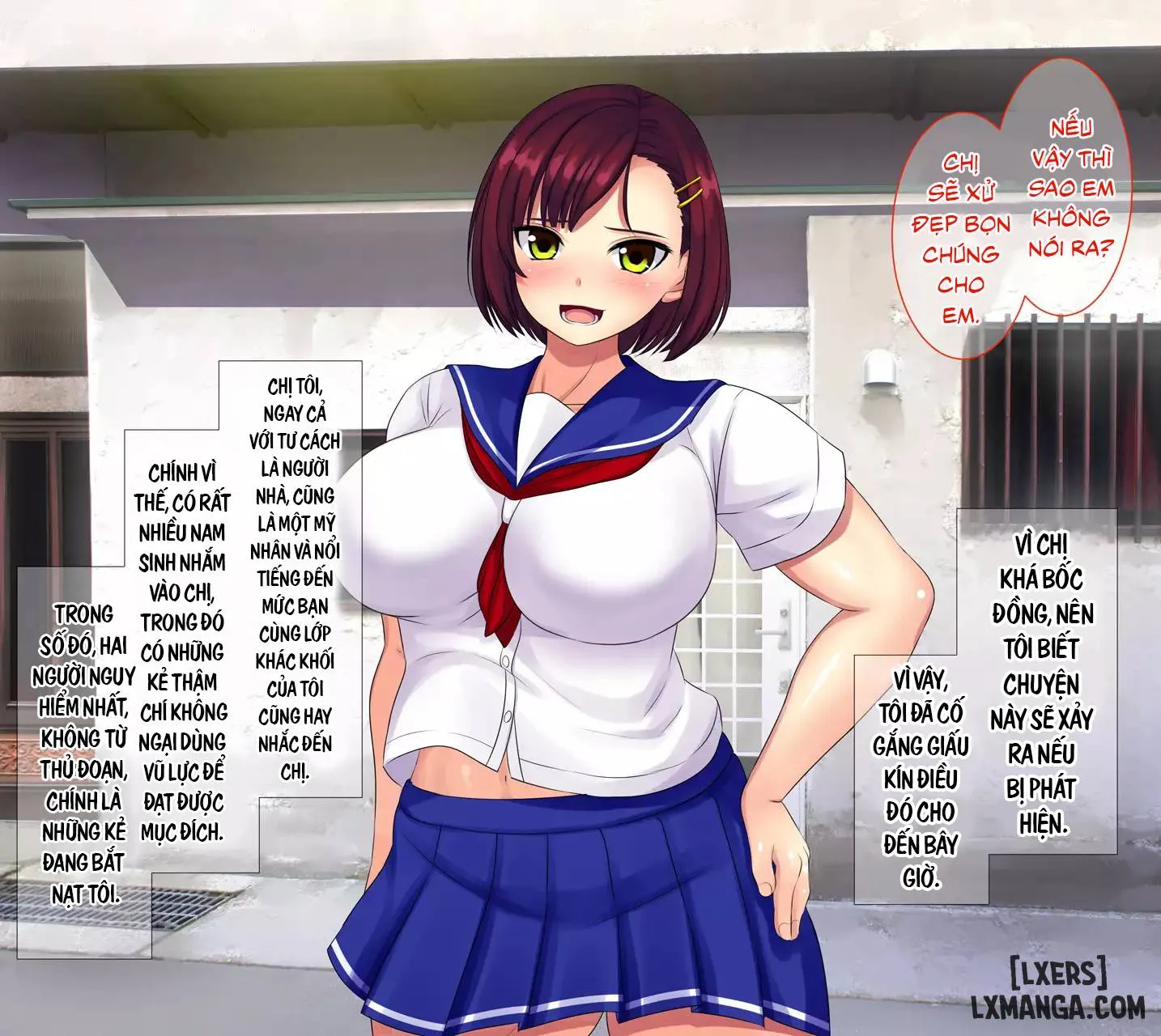 Boku no Tame ni Ijimekko ni Tachimukatta Ane ga Ima Me no Mae de Nakisakendemasu - Chương 1
