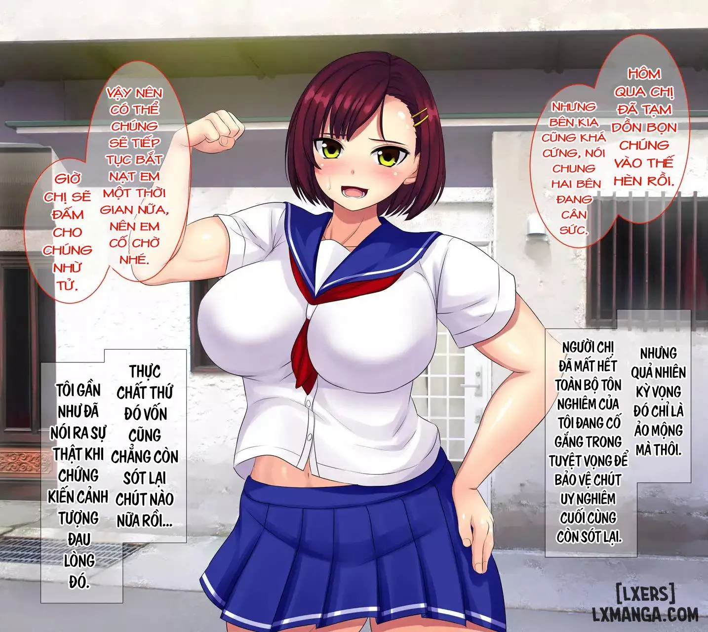 Boku no Tame ni Ijimekko ni Tachimukatta Ane ga Ima Me no Mae de Nakisakendemasu - Chương 3
