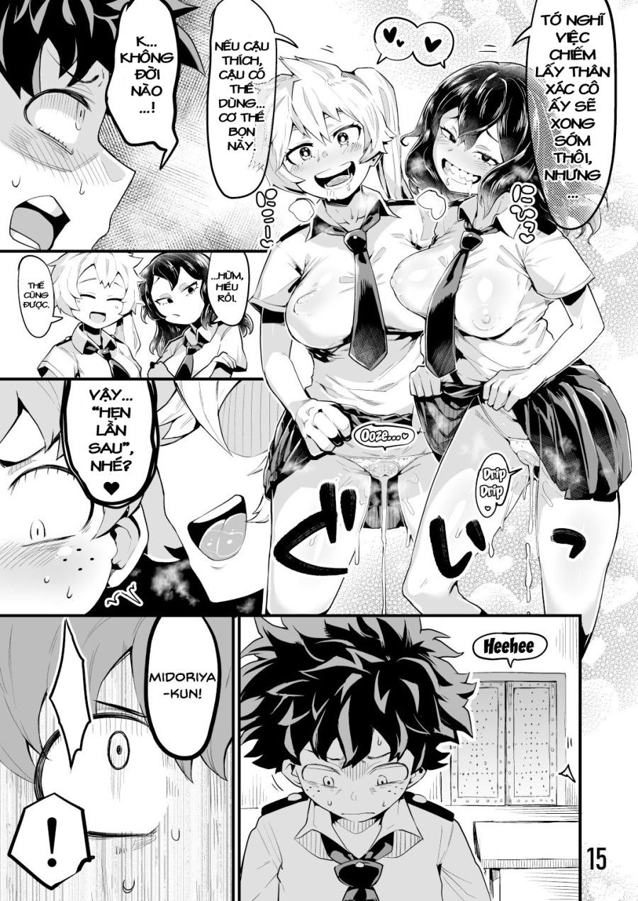 Boku To Nottori Villain Nakademia Chương 3 page 14 - Giả Dược