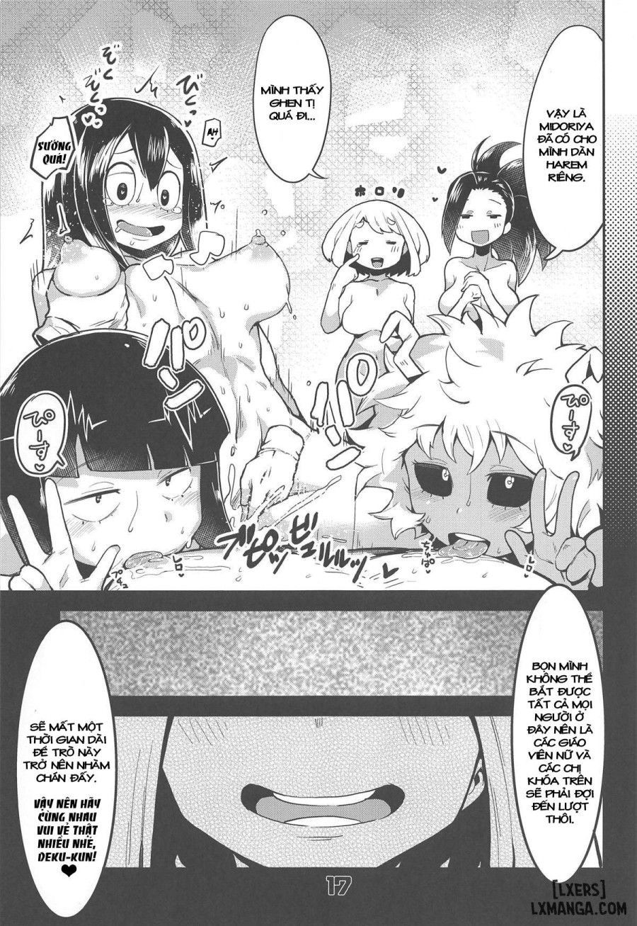 Boku To Nottori Villain Nakademia Oneshot page 16 - Giả Dược