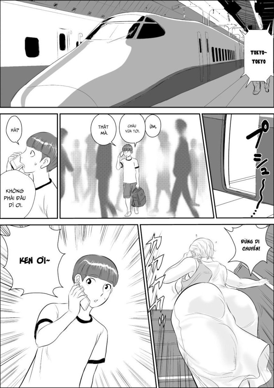 đọc truyện Boku To Oba-san No Amaama Natsuyasumi Oneshot ảnh 2 tại Thiên Thai Truyện