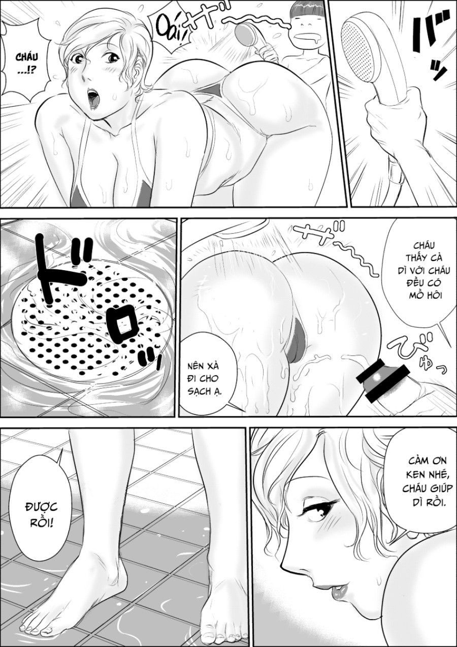 đọc truyện Boku To Oba-san No Amaama Natsuyasumi Oneshot ảnh 14 tại Thiên Thai Truyện