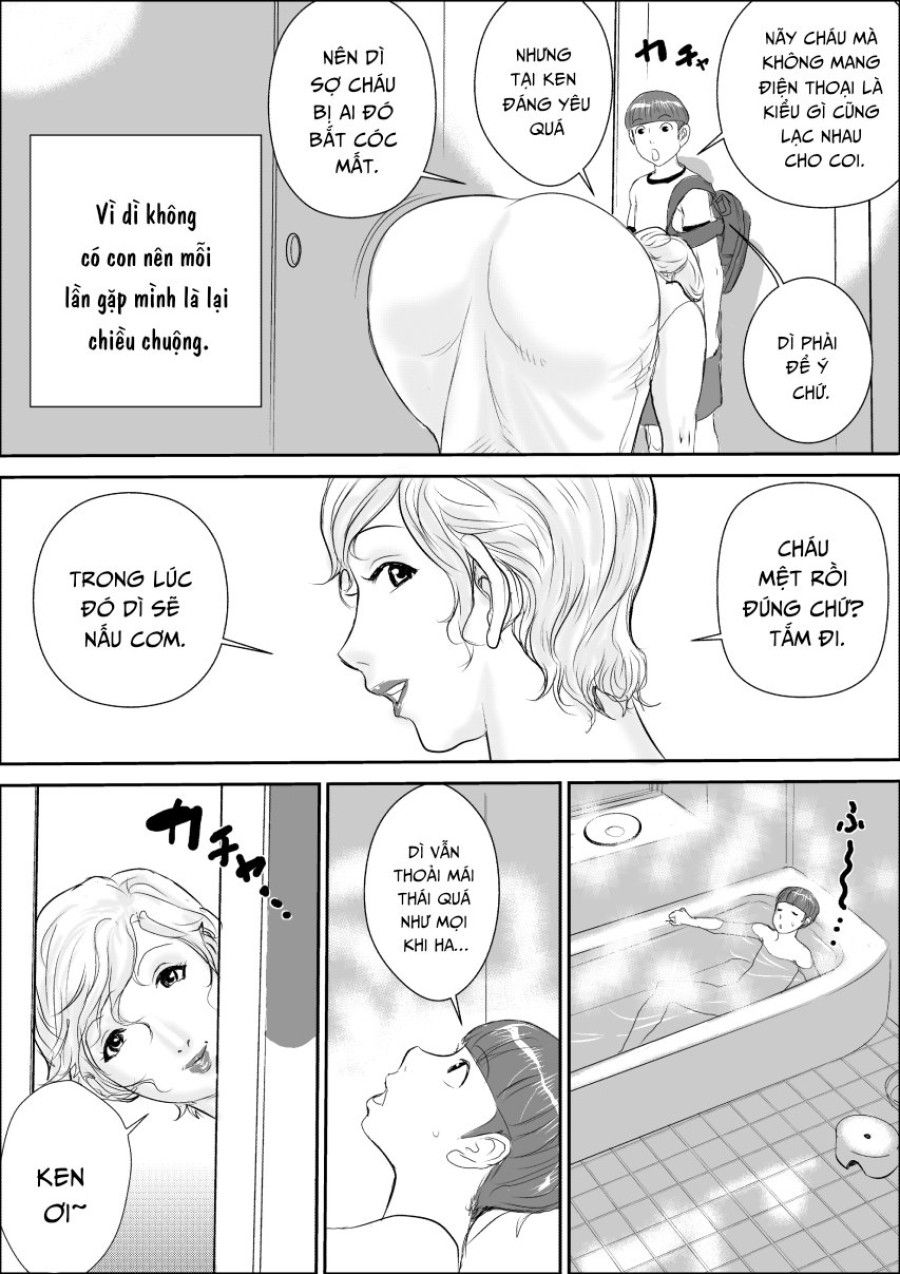 đọc truyện Boku To Oba-san No Amaama Natsuyasumi Oneshot ảnh 4 tại Thiên Thai Truyện