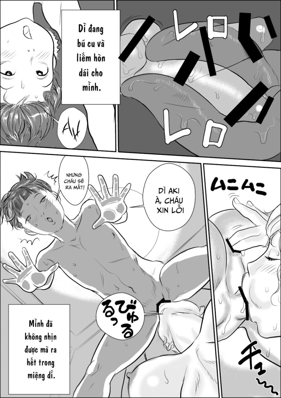 đọc truyện Boku To Oba-san No Amaama Natsuyasumi Oneshot ảnh 35 tại Thiên Thai Truyện