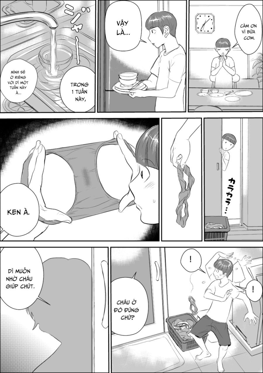 đọc truyện Boku To Oba-san No Amaama Natsuyasumi Oneshot ảnh 8 tại Thiên Thai Truyện