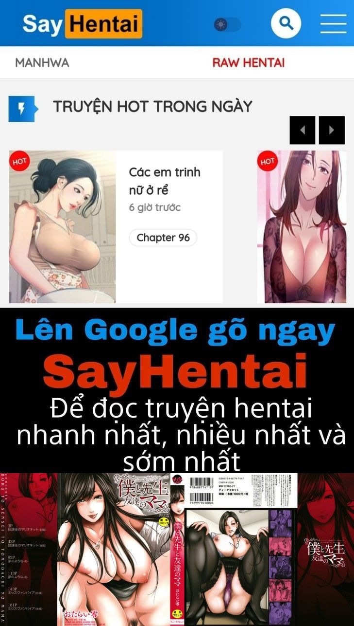 đọc truyện Boku To Sensei To Tomodachi No Mama Chương 1 ảnh 1 tại Giả Dược