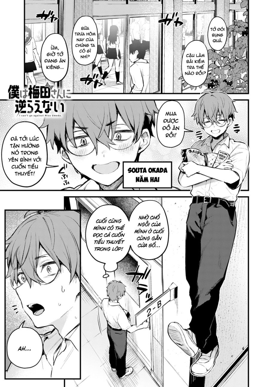 Boku Wa Umeda-san Ni Sakaraenai Oneshot page 2 - Giả Dược