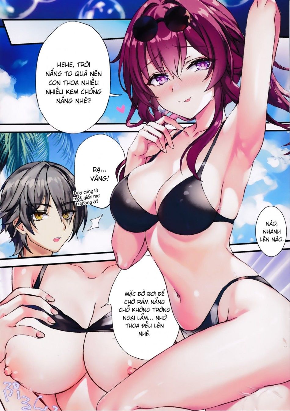 Bong Bóng Dâm Dục Và Giấc Mơ Ngọt Ngào Oneshot page 9 - Giả Dược