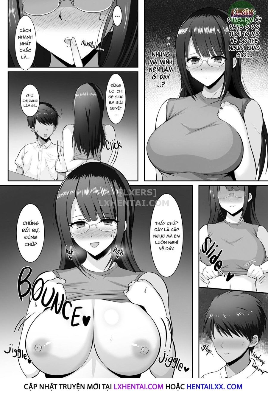 Bóp Nát Bộ Ngực Khủng Của Bà Chị Gia Sư Oneshot page 9 - Giả Dược