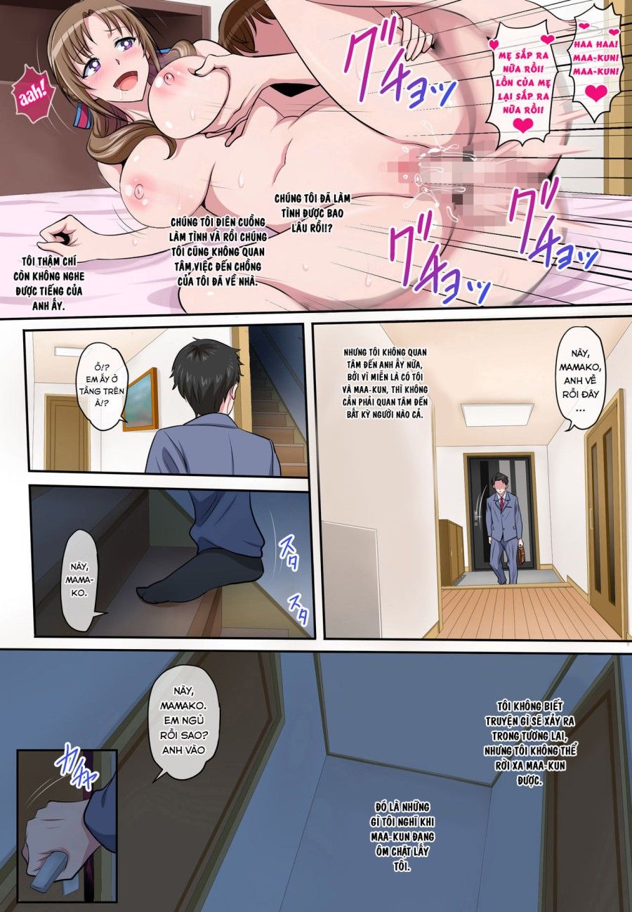 Boshi Soukan ~musuko O Yuuwaku Shite Sex Shichau Bijin De Sukebe Na Okaa-san~ Oneshot page 34 - Giả Dược